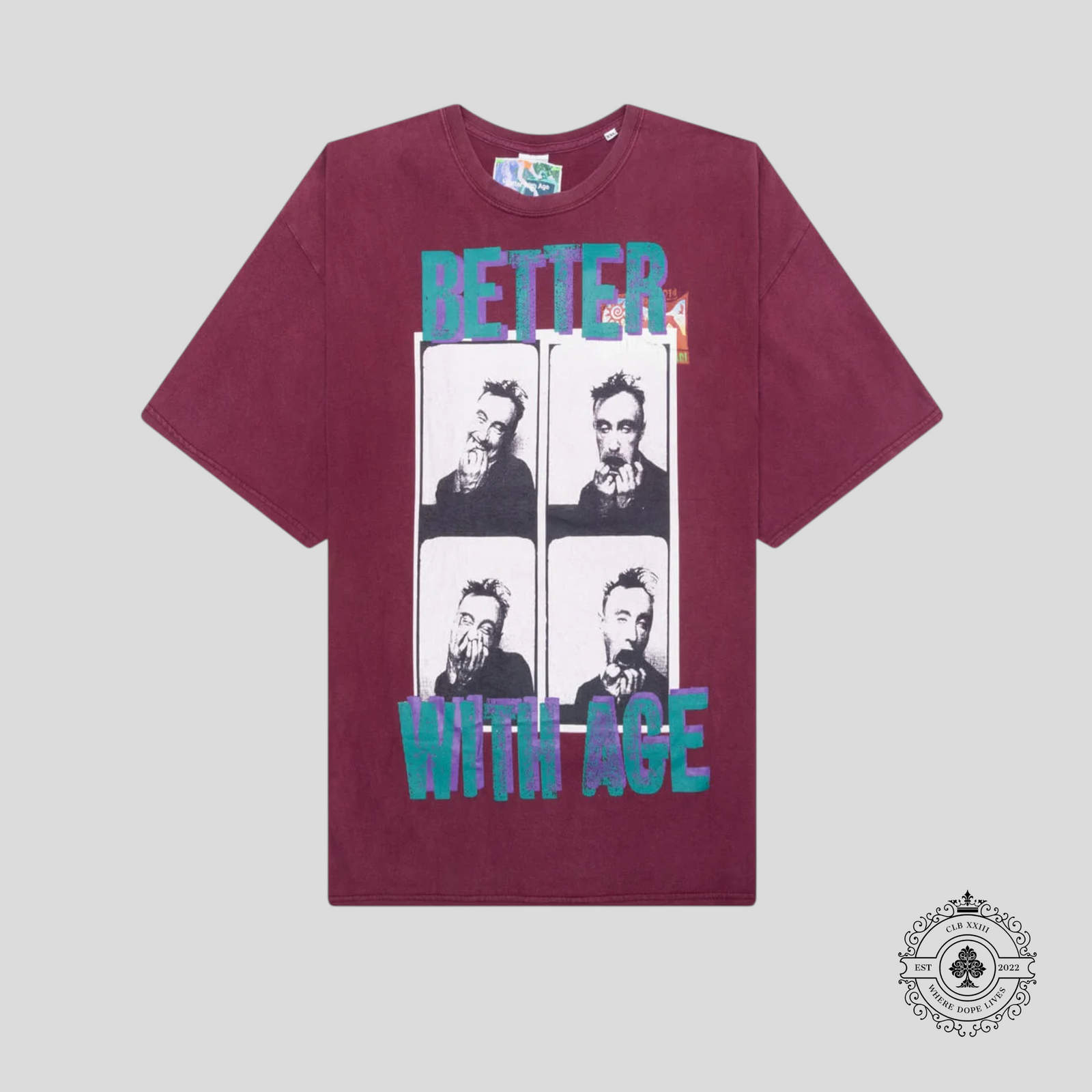 Better With Age Weirdo Tee in Red