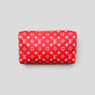 Louis Vuitton Speedy P9 Bandoulière Calfskin Bag, handle detail view