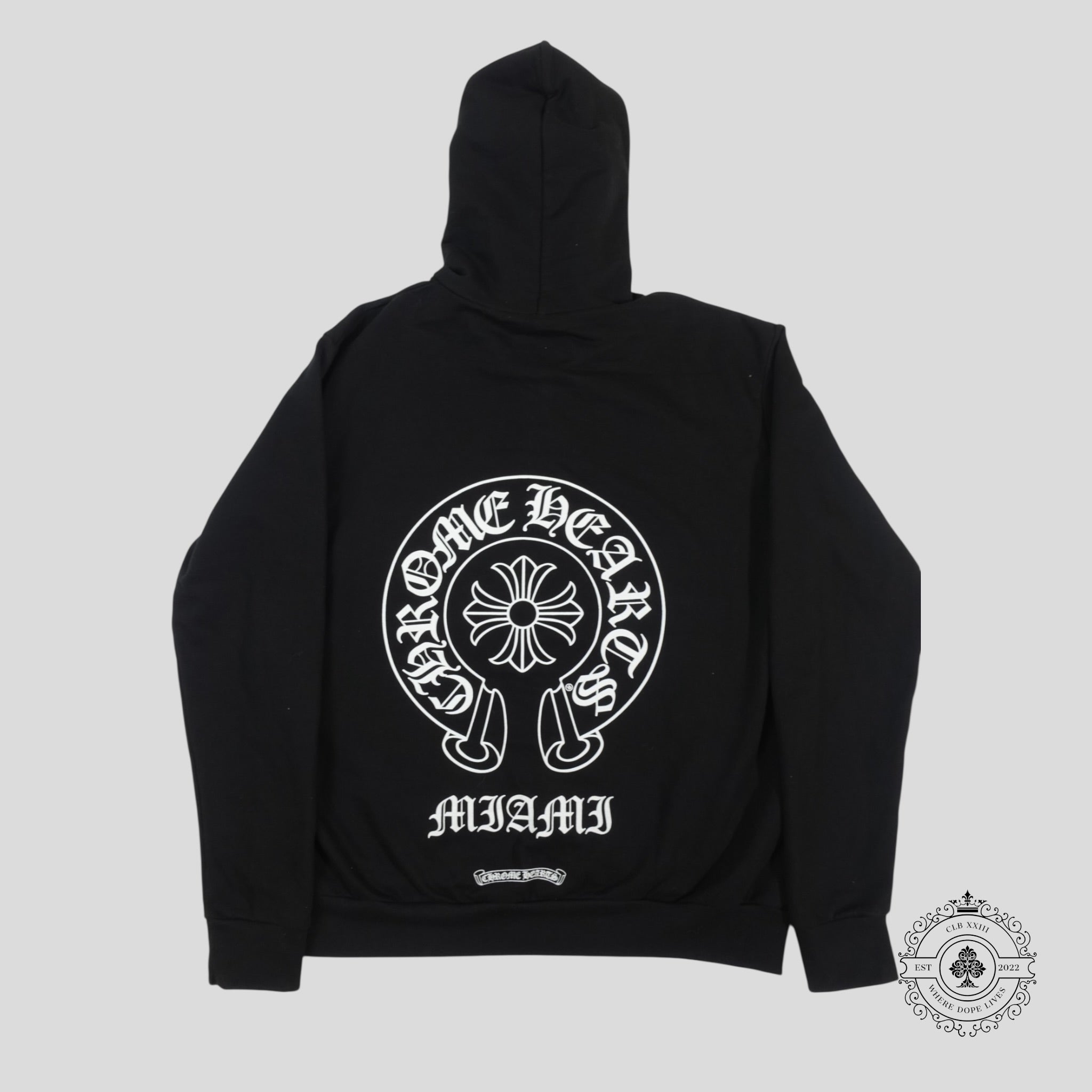 Chrome Hearts Miami Exclusive Zip Up in Black