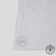 Chrome Hearts Leather Plus Patch Tank Top in White
