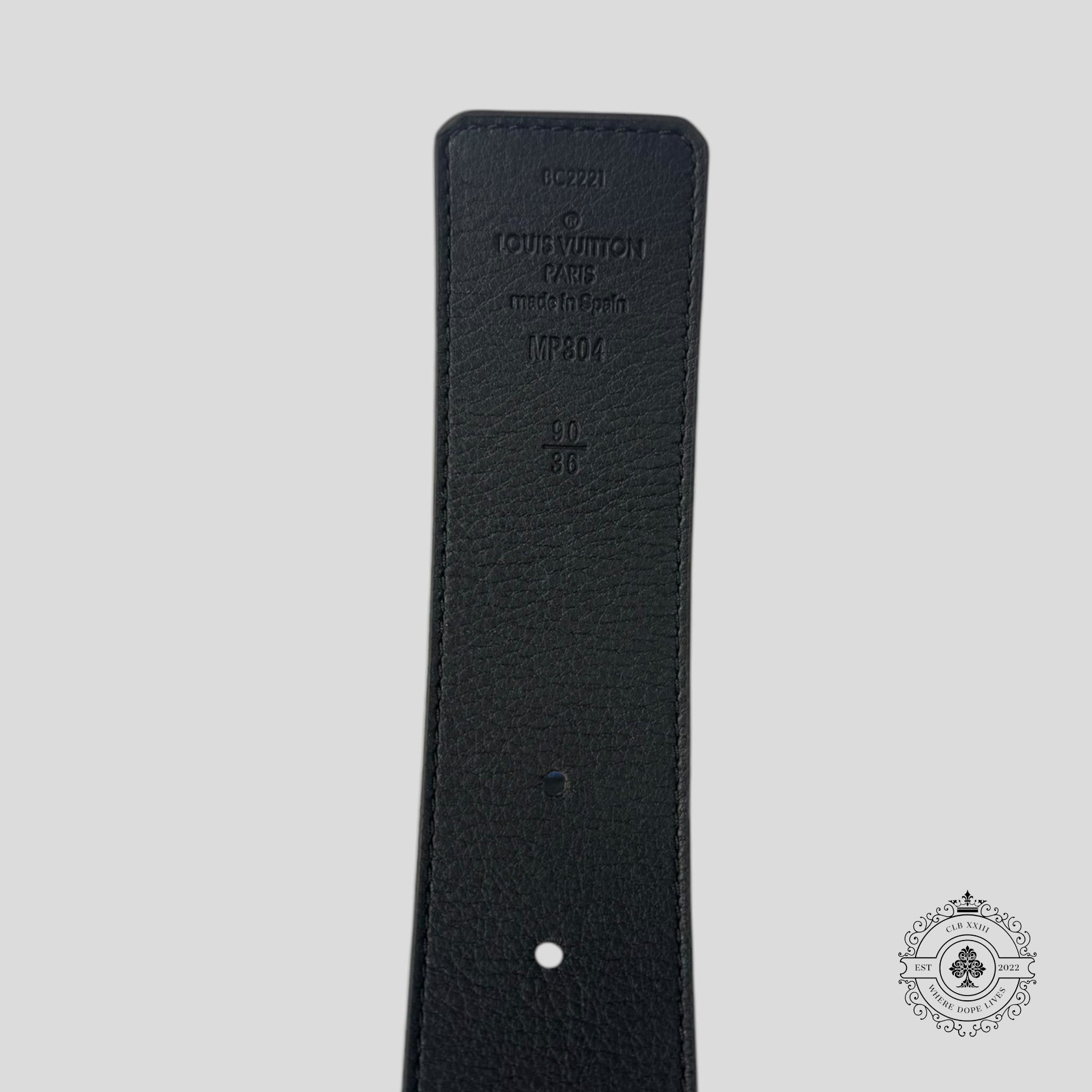 Louis Vuitton Pyramide Cities Chicago Exclusive Reversible Belt