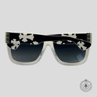Chrome Hearts Slhore Sunglasses in Black/White