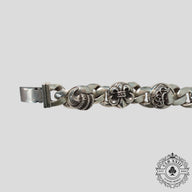 Chrome Hearts Multi Link Bracelet in Silver