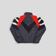 Louis Vuitton Monogram Nylon Printed Track Top in Black