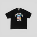 BAPE x Mr. College Tee in Black