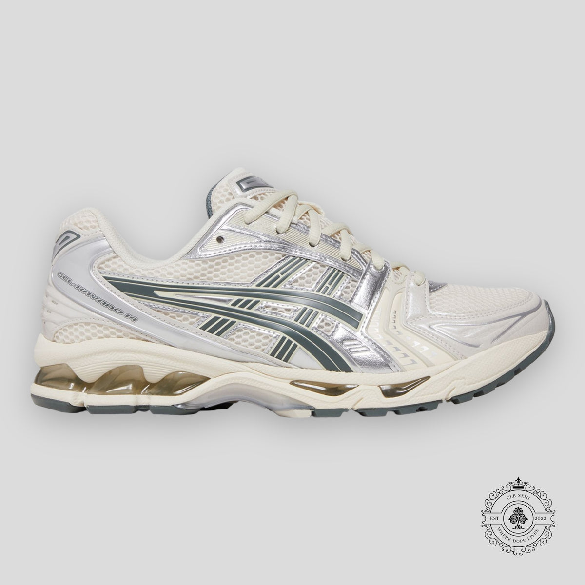 Asics Gel-Kayano 14 Birch Dark Pewter