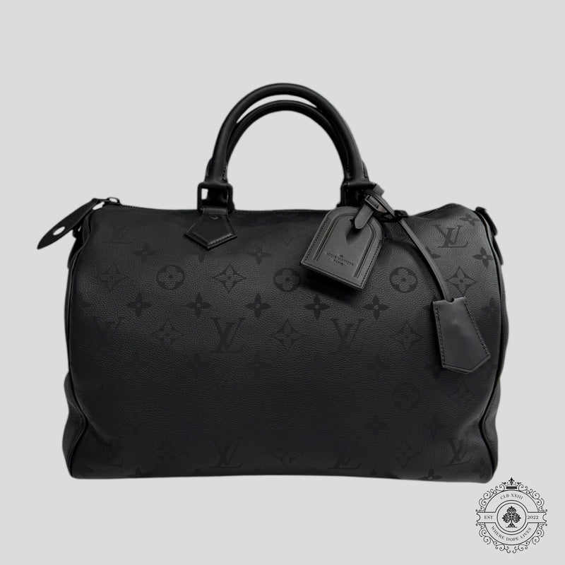 Louis Vuitton Speedy P9 Bandoulière Calfskin Bag, front view