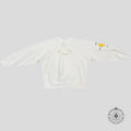 Kanye West Jesus is King Chicago Gold Coin Crewneck in White