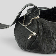 Chrome Hearts Leather Cross Patch Duffle Bag