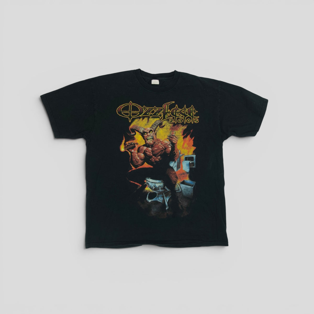 Ozzy Osbourne Vintage 2005 Ozzfest Vintage Tee in Black
