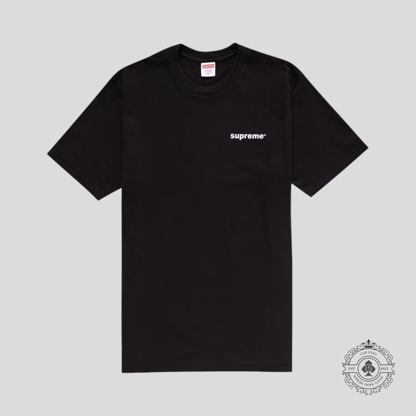 Supreme Fuck Money Tee in Black