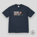 Supreme Tera Patrick Collegiate Tee in Navy