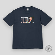 Supreme Tera Patrick Collegiate Tee in Navy
