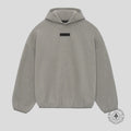 Fear Of God Essentials Hoodie in Heather Grey