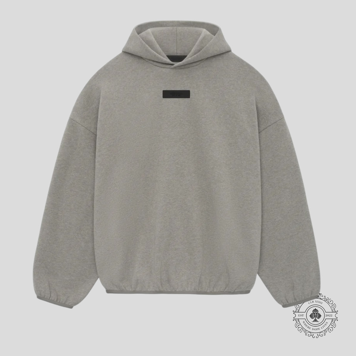 Fear Of God Essentials Hoodie in Heather Grey