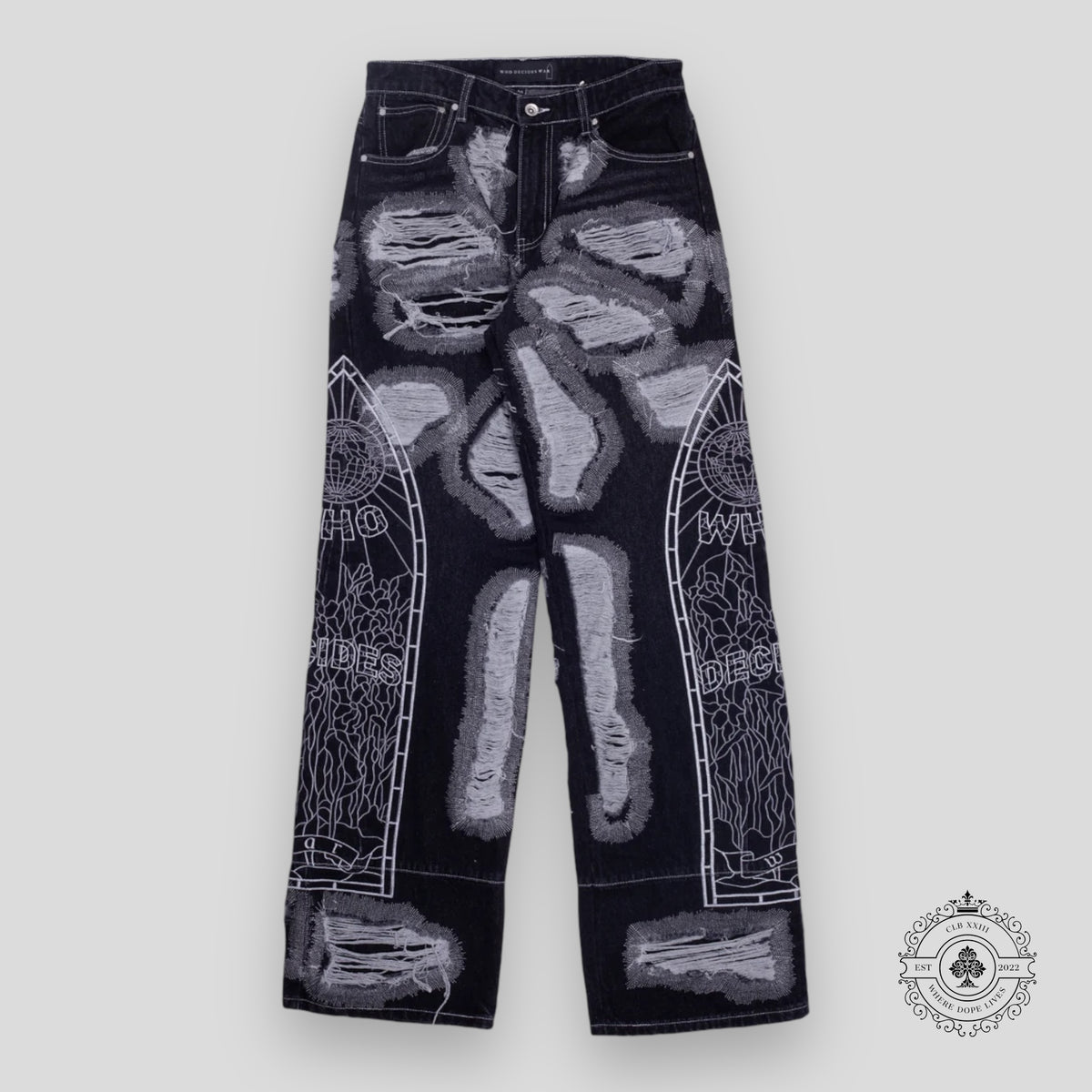 Who Decides War Ultra Flare Window Denim in Coal