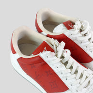 Louis Vuitton Rivoli Sneakers in Red / White