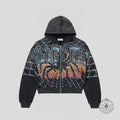 Vale Widow Pullover Hoodie in Black