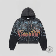 Vale Widow Pullover Hoodie in Black