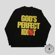Blind Love God's Perfect Idiot Tee in Black