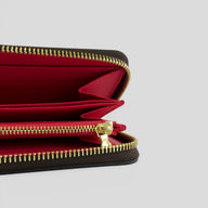 Louis Vuitton Damier Ebene 2019 Christmas Animation Zippy Wallet