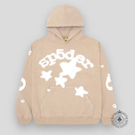 Sp5der Beluga Hoodie Sand