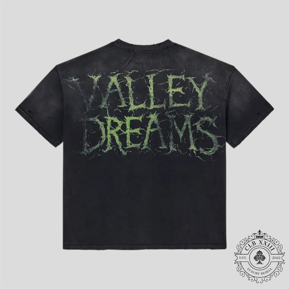 Vale Grim Big Tee In Black