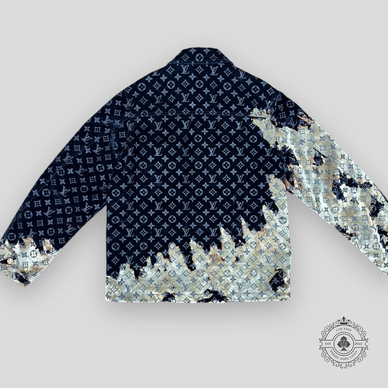 Louis Vuitton Monogram Bleach Denim Jacket