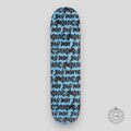 SUPREME FAT TIP SKATE DECK - LIGHT BLUE