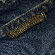 Chrome Hearts Levis Leather Cross Patch Jeans