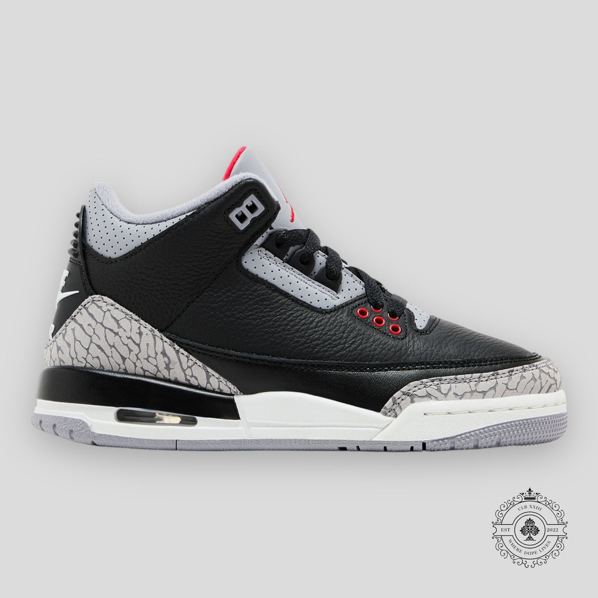 Air Jordan 3 Retro Black Cement (2024) (GS)