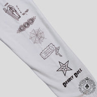 Chrome Hearts Deadly Doll Sweatpants in White