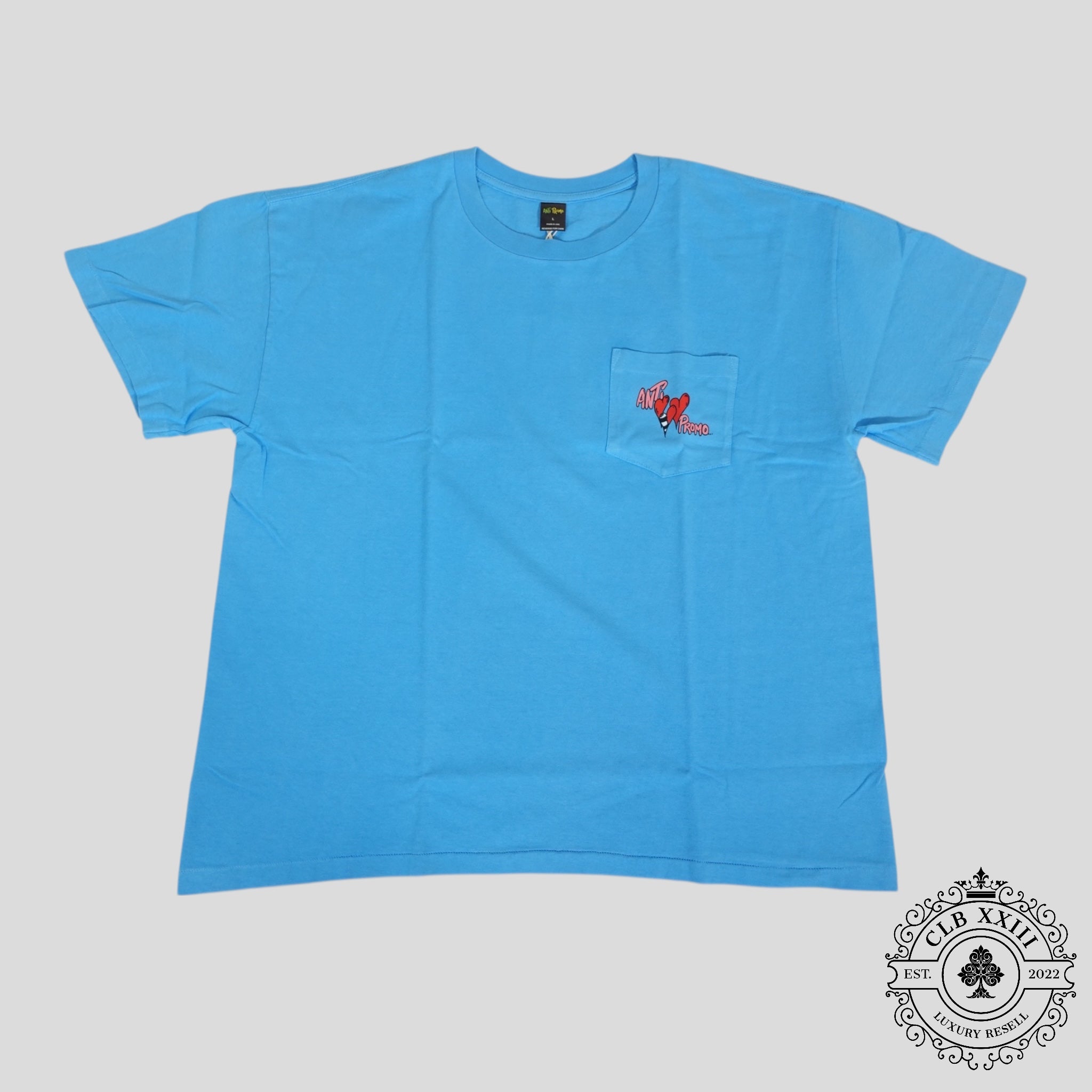 Anti Promo Matty Boy Tee in Blue