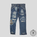 Blind Love Mary Patchwork Denim