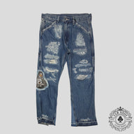 Blind Love Mary Patchwork Denim