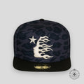 Hellstar Cheetah Print Hat in Black