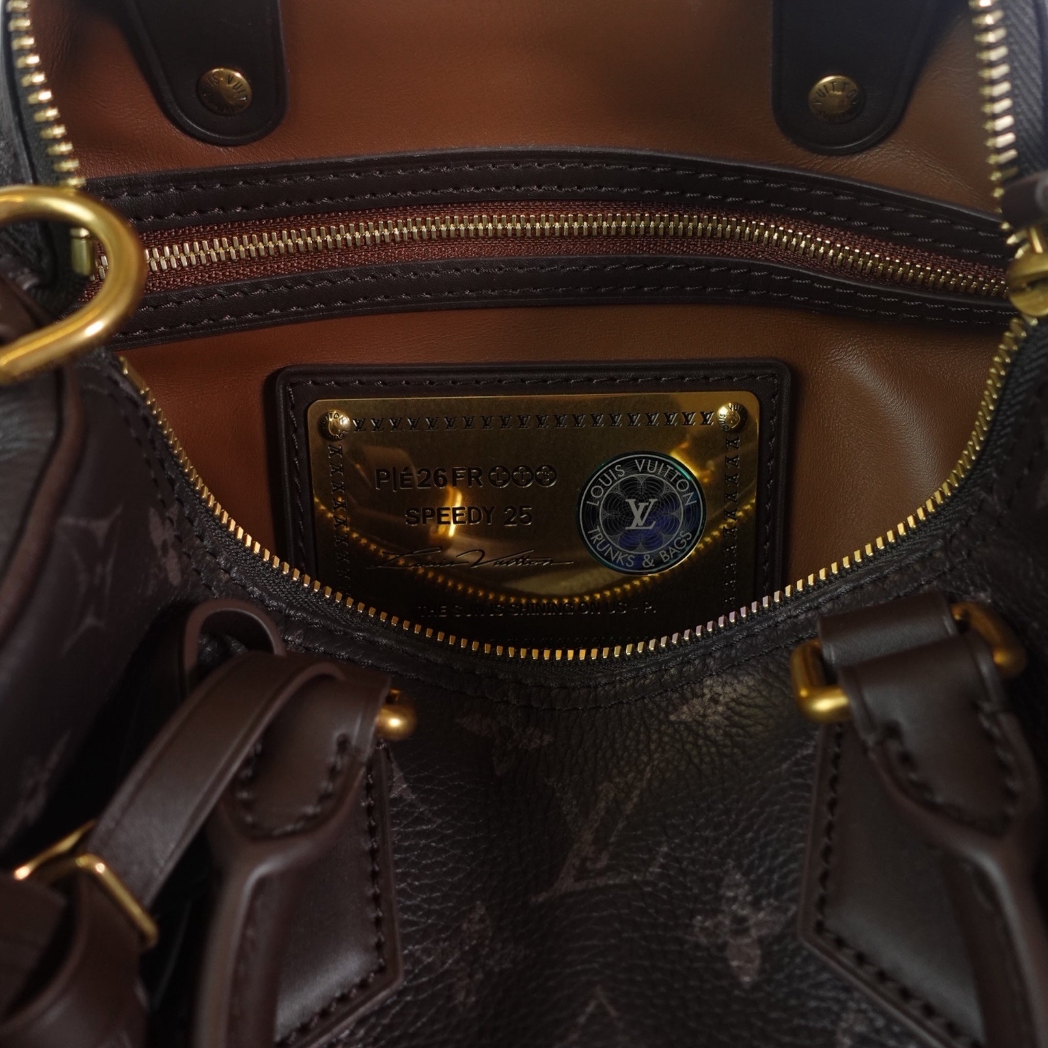 Louis Vuitton Speedy P9 Bandoulière 25 in Chocolate