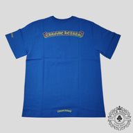 Chrome Hearts Scroll Logo Tee in Blue
