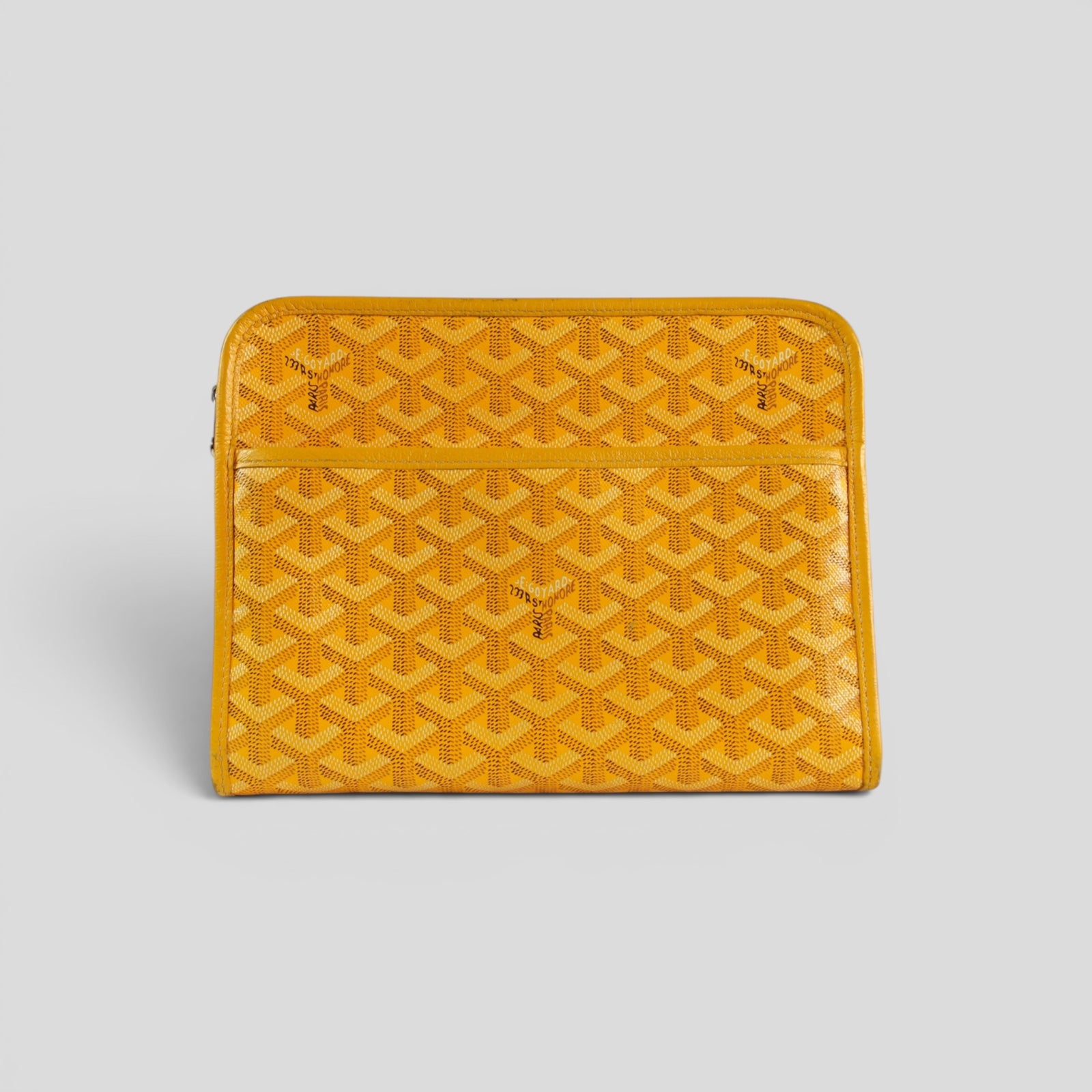 Goyard Jouvence MM Toiletry Pouch in Yellow