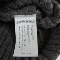 Chrome Hearts Plus Patch Cashmere Beanie in Grey