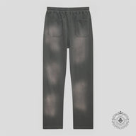 Hellstar Mirror Face Sweatpants in Grey