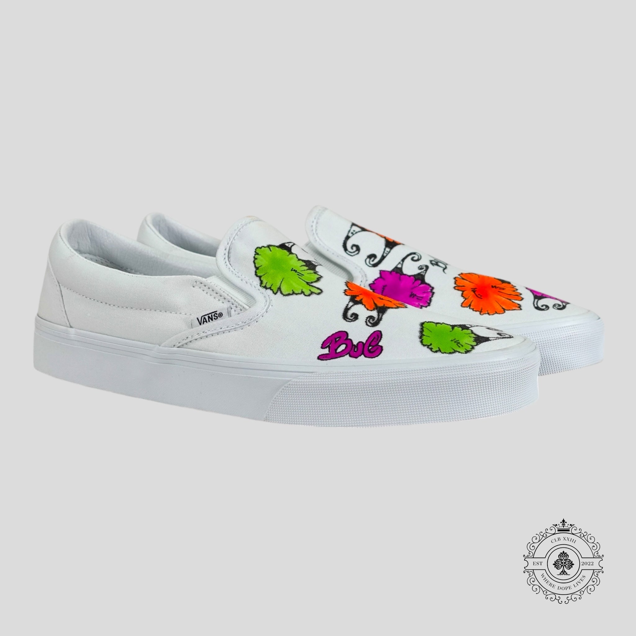 Matty Boy Bug Slip on Vans