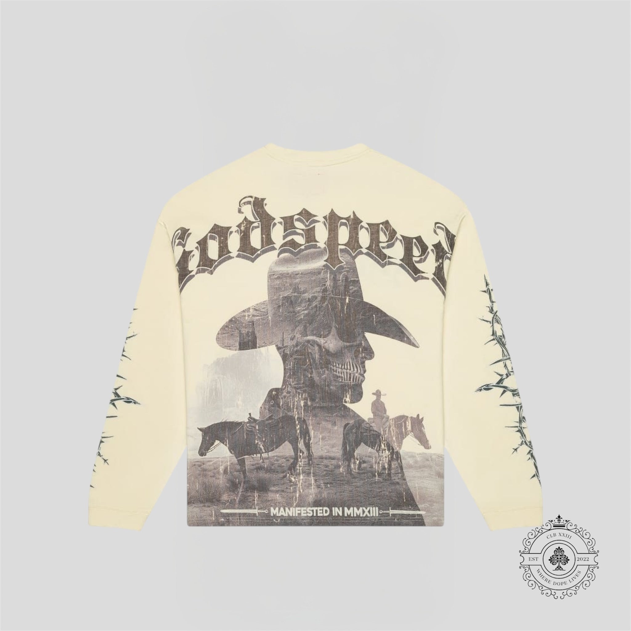 Godspeed Once Upon A Time LS T-Shirt in Bone