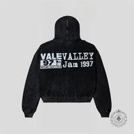 Vale Big Chain Hoodie in Black