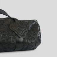 Chrome Hearts Leather Cross Patch Duffle Bag