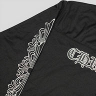 Chrome Hearts Mesh Warm Up Long Sleeve Jersey in Black