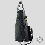 Louis Vuitton Empreinte Neverfull MM in Black