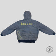 Blind Love Signature Patchwork Carhartt Jacket in Carbon Blue