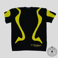 Louis Vuitton Sporty Line Intarsia Knit Crewneck in Black
