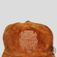 Chrome Hearts Suede Vine Dagger Hat in Brown
